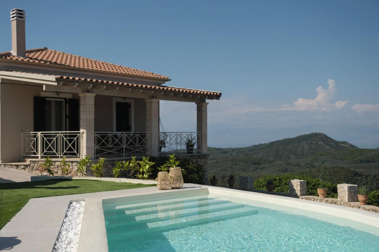 Koukoutsa House With Swimming Pool Corfu Sokraki Villa Sokrákion Dış mekan fotoğraf