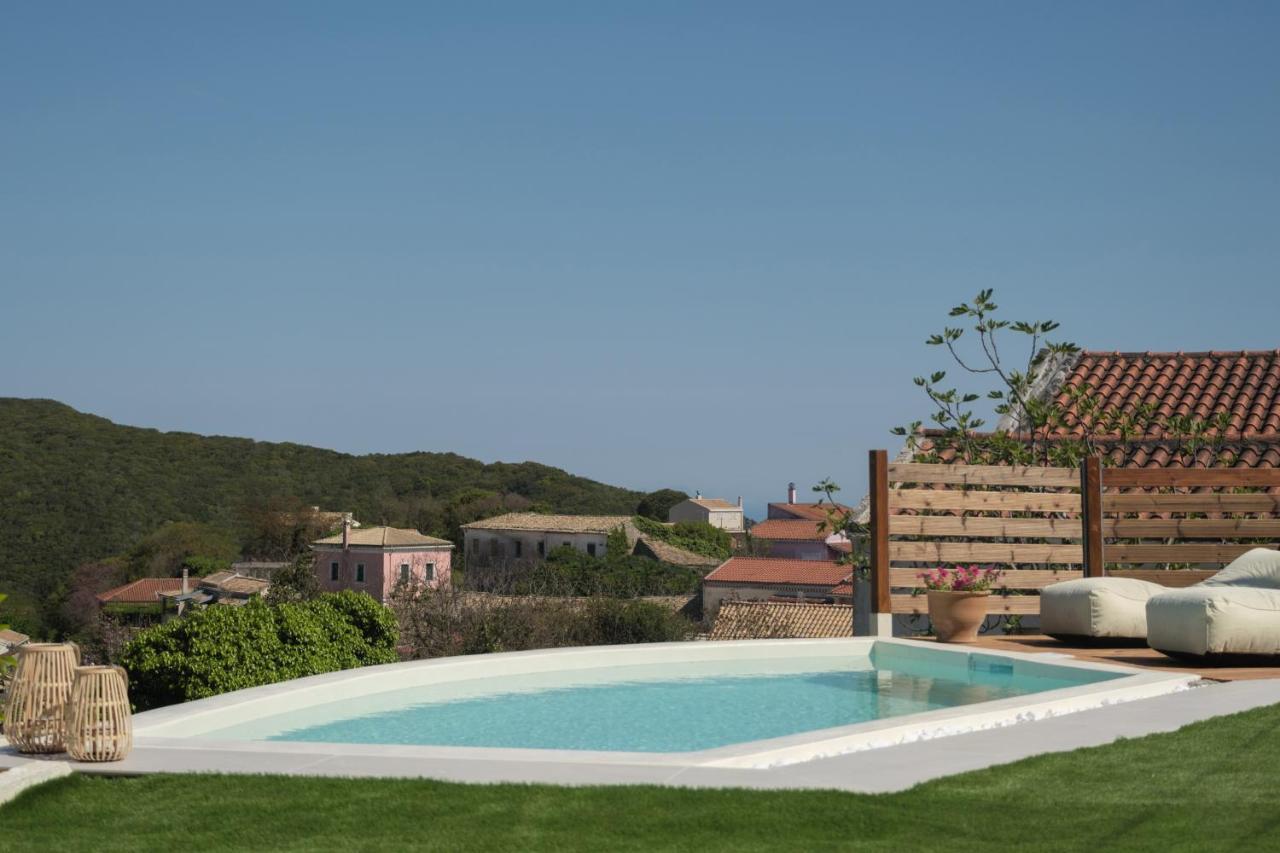 Koukoutsa House With Swimming Pool Corfu Sokraki Villa Sokrákion Dış mekan fotoğraf
