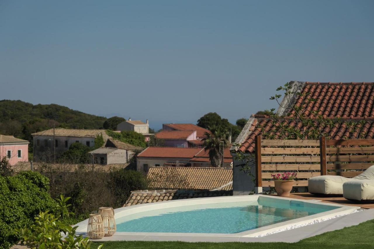 Koukoutsa House With Swimming Pool Corfu Sokraki Villa Sokrákion Dış mekan fotoğraf