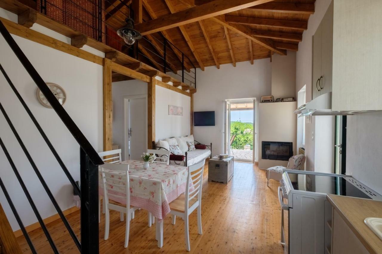 Koukoutsa House With Swimming Pool Corfu Sokraki Villa Sokrákion Dış mekan fotoğraf
